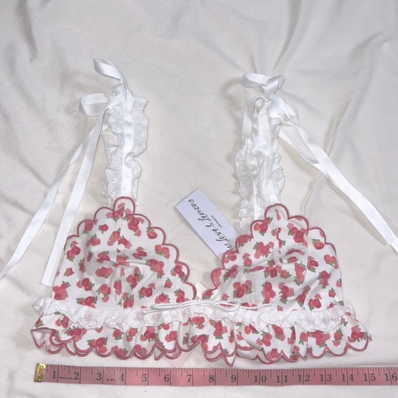 For Love & Lemons bralette triangle blossom 🌸M - Picture 6 of 11